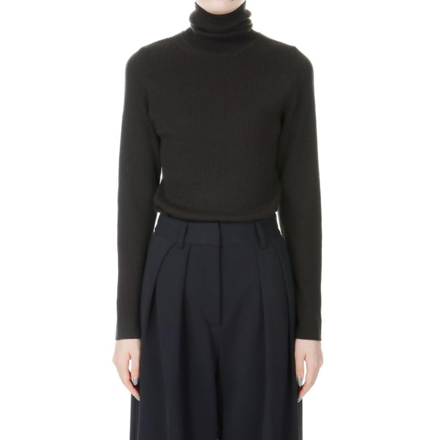 【P5倍 / SALE】14G rib Merino Wool Turtleneck -BROWN(SL2W-009) SLOANE(スローン) | SLOANE | 06
