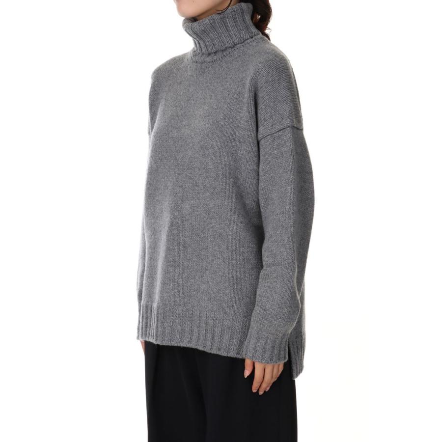 【SALE】3G Giron Lamb x Cashmere Drop Shoulder -GRAY(SL3W-063) SLOANE(スローン) | SLOANE | 01