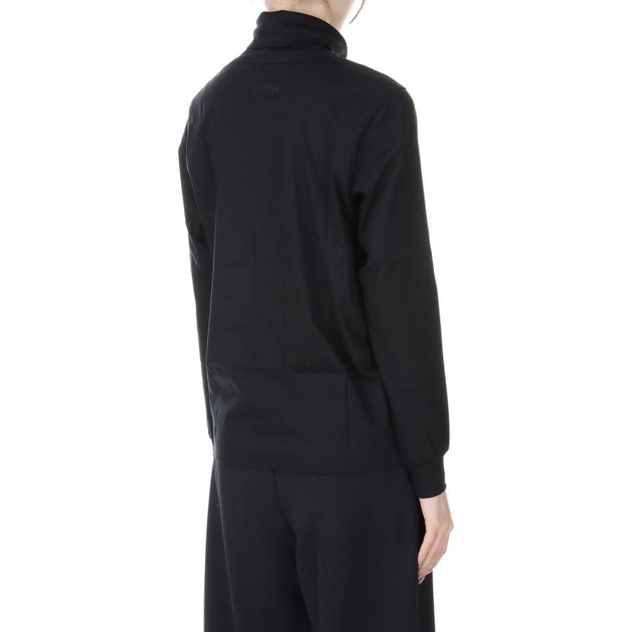【P5倍 / SALE】60/1 Spimasmooth Turtleneck L/S Tee -BLACK(SL7W-T354) SLOANE(スローン) | SLOANE | 02