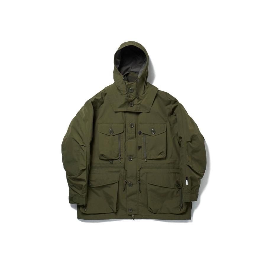 【P5倍】GORE-TEX WINDSTOPPER TECH MIL CANADIAN DOWN PARKA - DARK OLIVE (BW-14023W) DAIWA PIER39(ダイワ ピア39)の画像