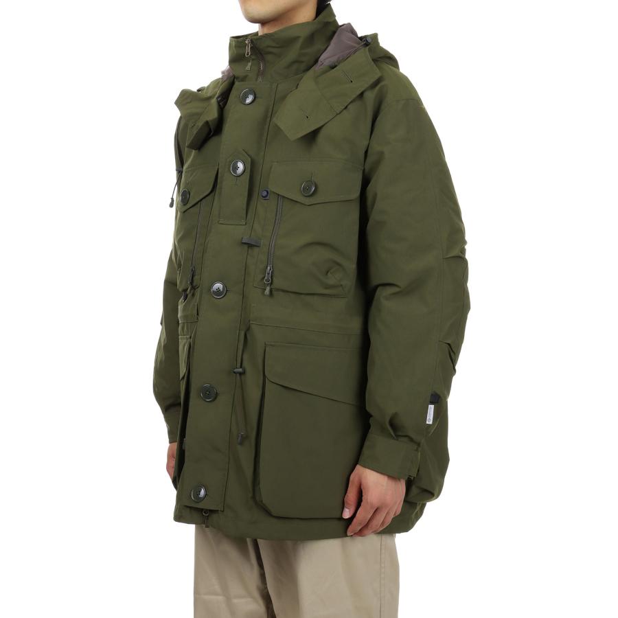 【P5倍】GORE-TEX WINDSTOPPER TECH MIL CANADIAN DOWN PARKA - DARK OLIVE (BW-14023W) DAIWA PIER39(ダイワ ピア39)の画像
