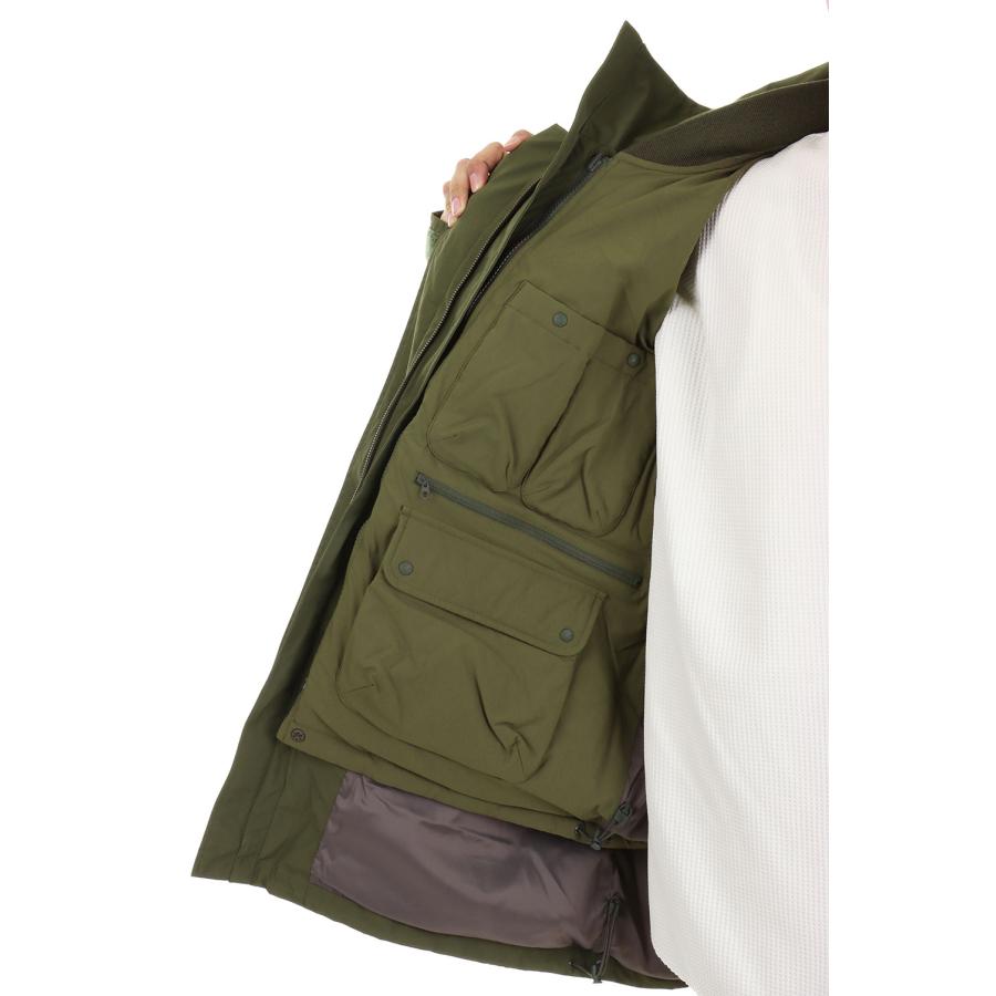 【P5倍】GORE-TEX WINDSTOPPER TECH MIL CANADIAN DOWN PARKA - DARK OLIVE (BW-14023W) DAIWA PIER39(ダイワ ピア39)の画像