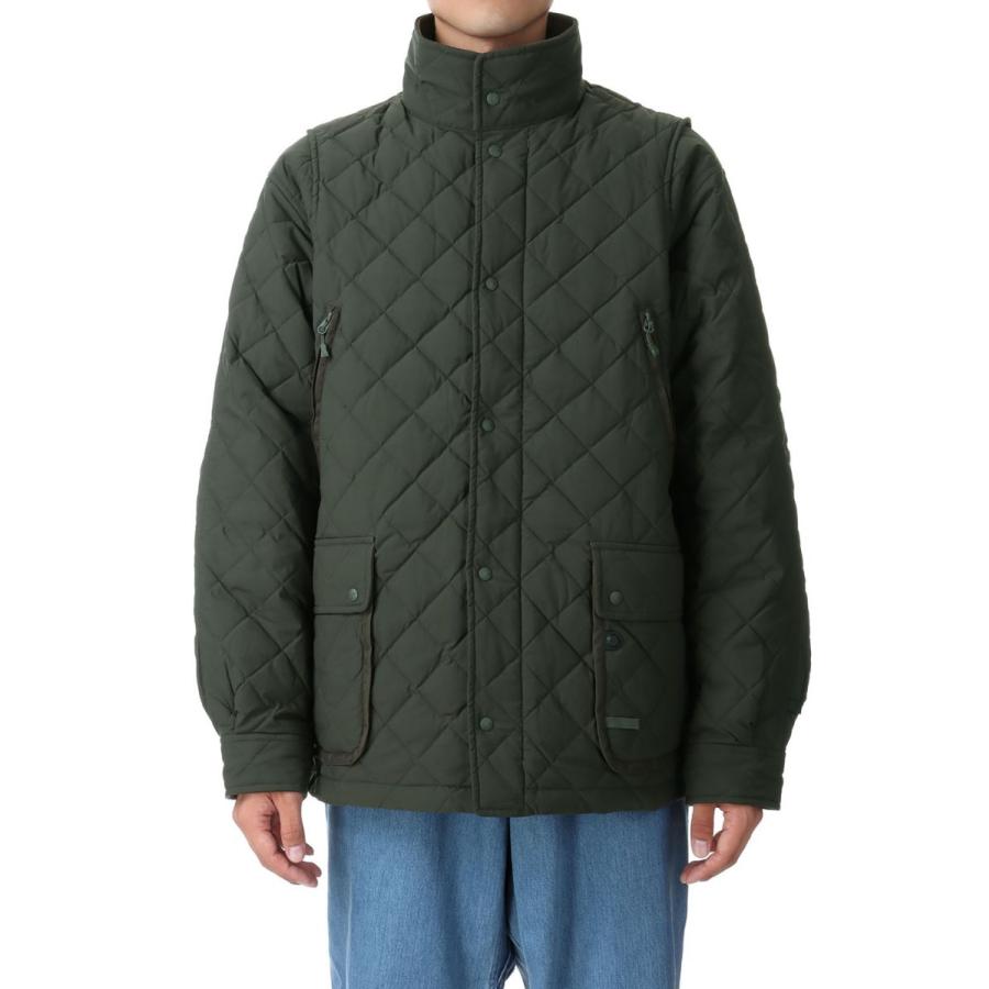 DAIWA PIER39 TECH 2WAY QUILT DOWN HUNTER JACKET - DARK OLIVE DAIWA PIER39 TECH 2WAY QUILT DOWN HUNTER JACKET - DARK OLIVE