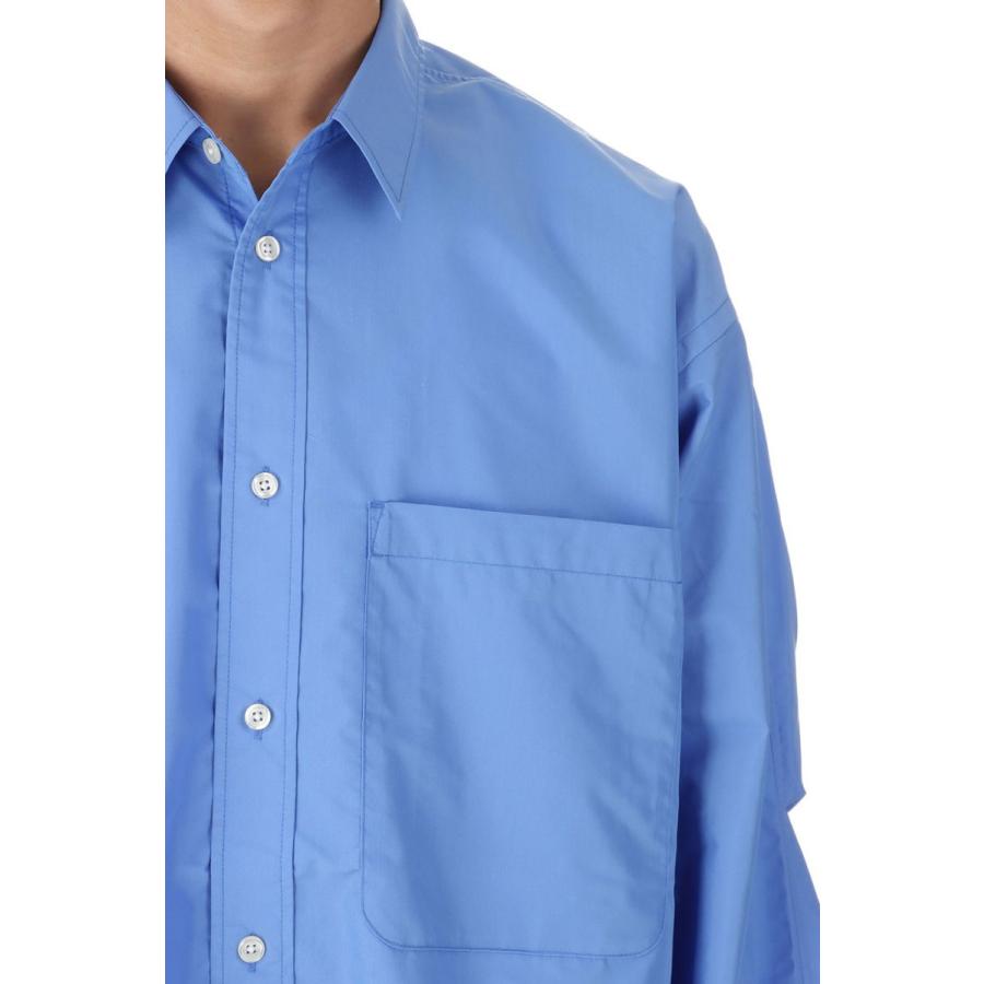 DAIWA PIER39 TECH REGULAR COLLAR SHIRTS L/S - SAX (BE-87023W DAIWA PIER39 TECH REGULAR COLLAR SHIRTS L/S - SAX (BE-87023W