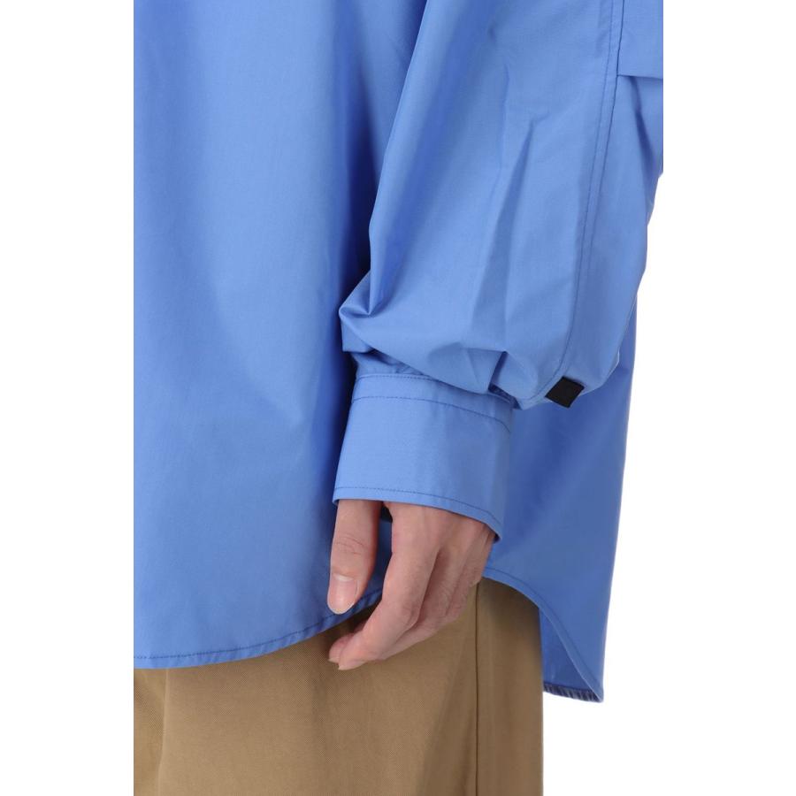 TECH REGULAR COLLAR SHIRTS L/S - SAX (BE-87023W) DAIWA PIER39(ダイワ ピア39) | DAIWA PIER39 | 04