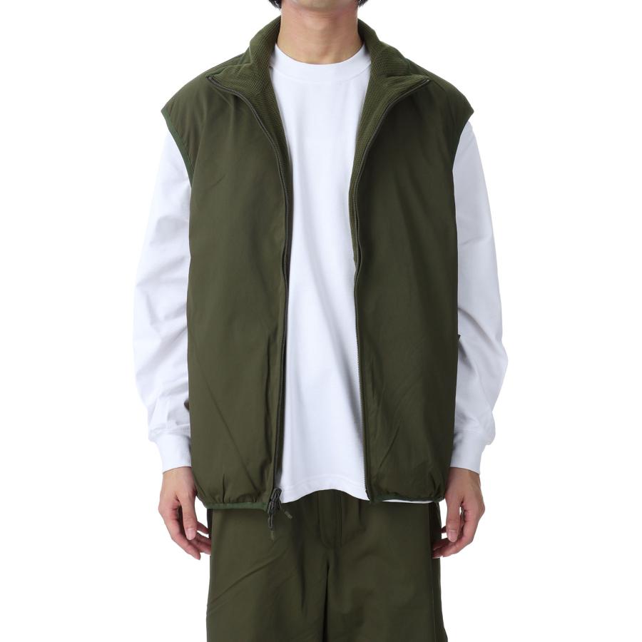 【P5倍】TECH REVERSIBLE MIL ECWCS STAND VEST - MILITARY OLIVE (BE-62023W) DAIWA PIER39(ダイワ ピア39) | DAIWA PIER39 | 03