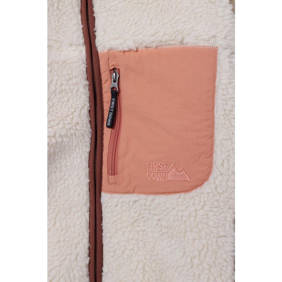 BOA FLEECE JKT -OFF WHITE(F542015) [BP] First Down -Men-(ファースト・ダウン)First Down | FIRST DOWN | 10