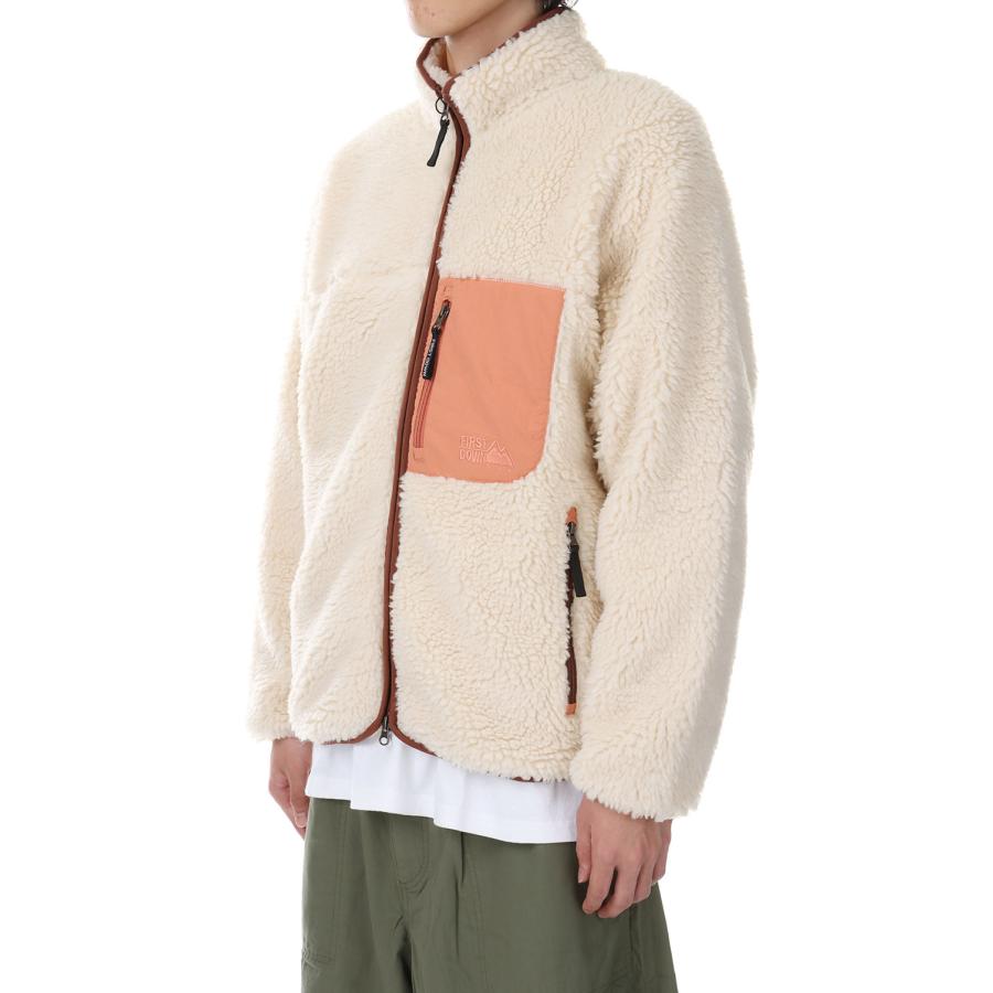 BOA FLEECE JKT -OFF WHITE(F542015) [BP] First Down -Men-(ファースト・ダウン)First Down | FIRST DOWN | 01