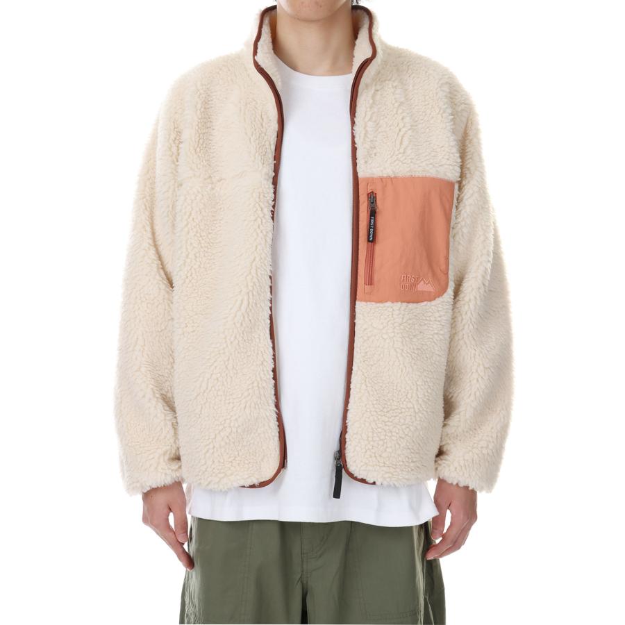 BOA FLEECE JKT -OFF WHITE(F542015) [BP] First Down -Men-(ファースト・ダウン)First Down | FIRST DOWN | 03