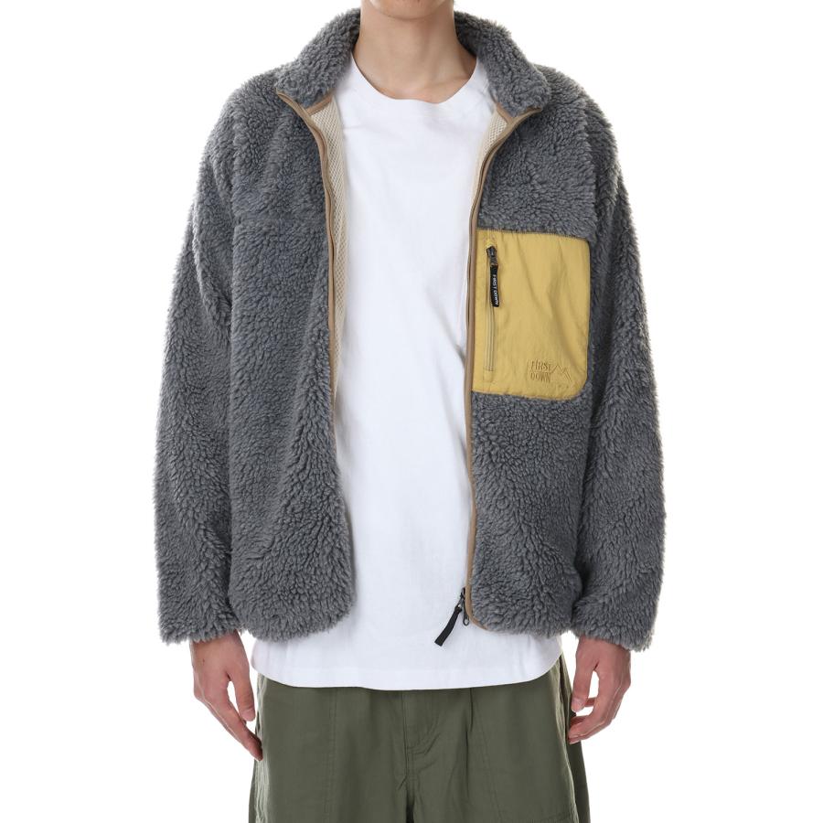 【P5倍 / SALE】BOA FLEECE JKT -HEATHER GRAY(F542015) [BP] First Down -Men-(ファースト・ダウン)First Down | FIRST DOWN | 03