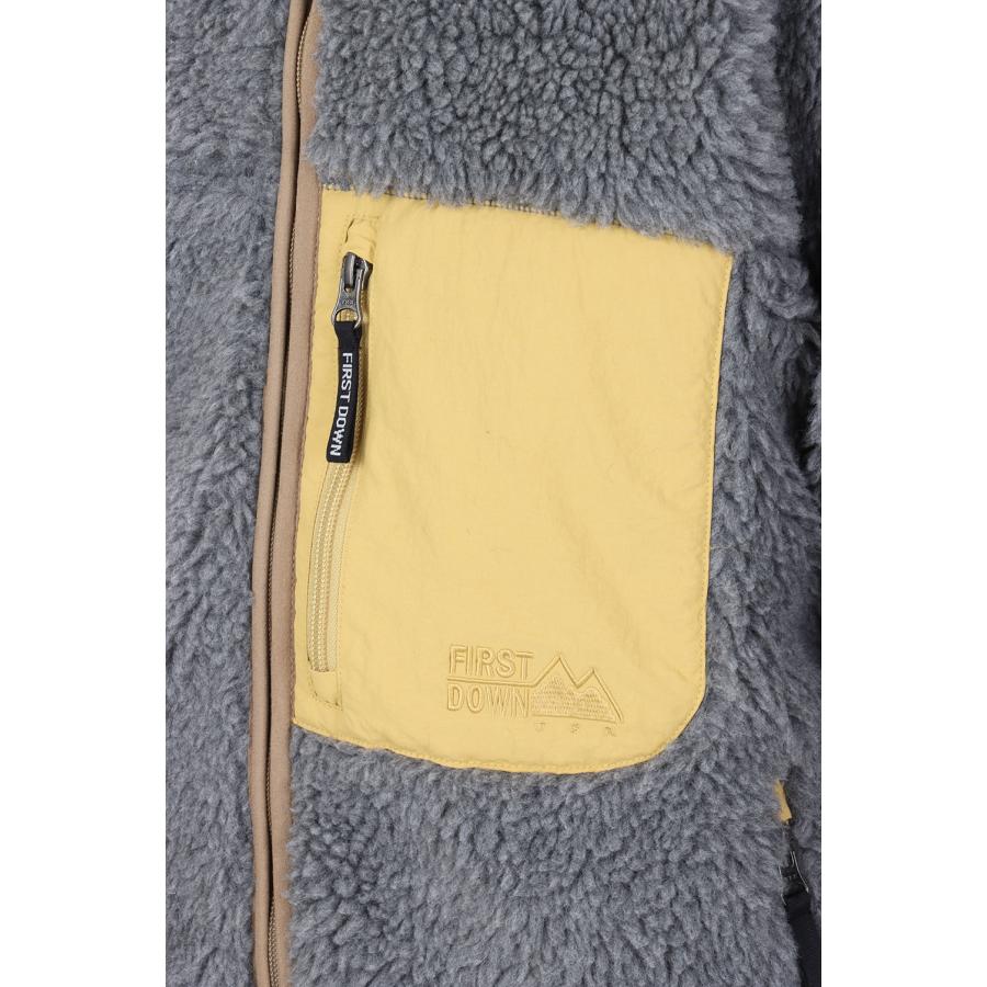 【P5倍 / SALE】BOA FLEECE JKT -HEATHER GRAY(F542015) [BP] First Down -Men-(ファースト・ダウン)First Down | FIRST DOWN | 06