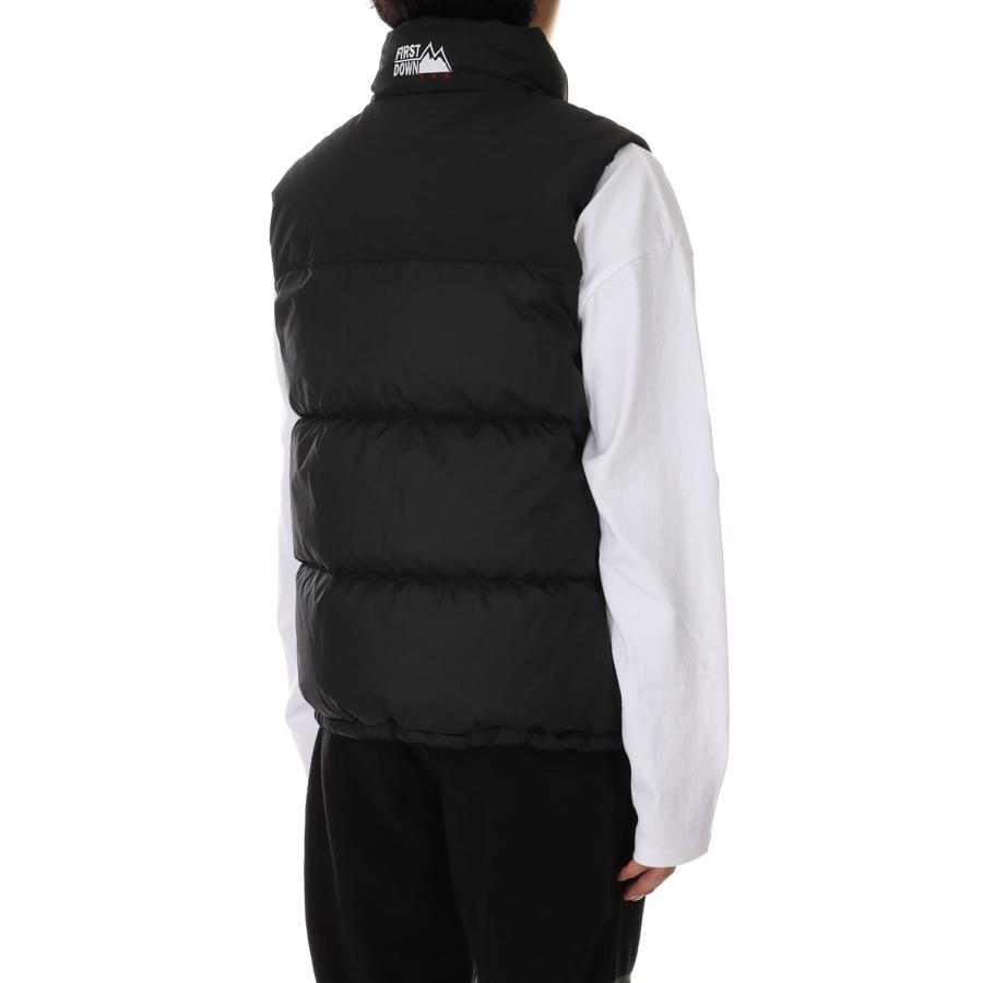 【P5倍 / SALE】BUBBLE DOWN VEST MICROFT? -BLACK(F542002) [BP] First Down -Men-(ファースト・ダウン)First Down | FIRST DOWN | 02