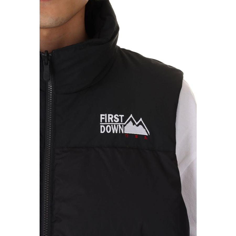 【P5倍】BUBBLE DOWN VEST MICROFT? -BLACK(F542002) [BP] First Down -Men-(ファースト・ダウン)First Down | FIRST DOWN | 04