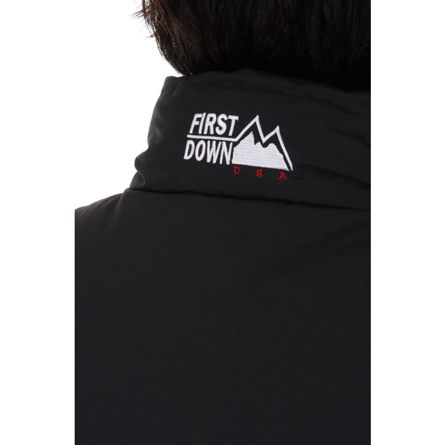 【P5倍】BUBBLE DOWN VEST MICROFT? -BLACK(F542002) [BP] First Down -Men-(ファースト・ダウン)First Down | FIRST DOWN | 05