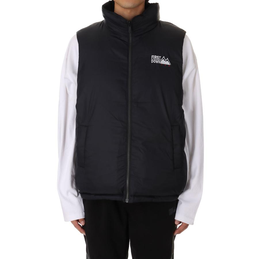 【P5倍 / SALE】BUBBLE DOWN VEST MICROFT? -BLACK(F542002) [BP] First Down -Men-(ファースト・ダウン)First Down | FIRST DOWN | 06