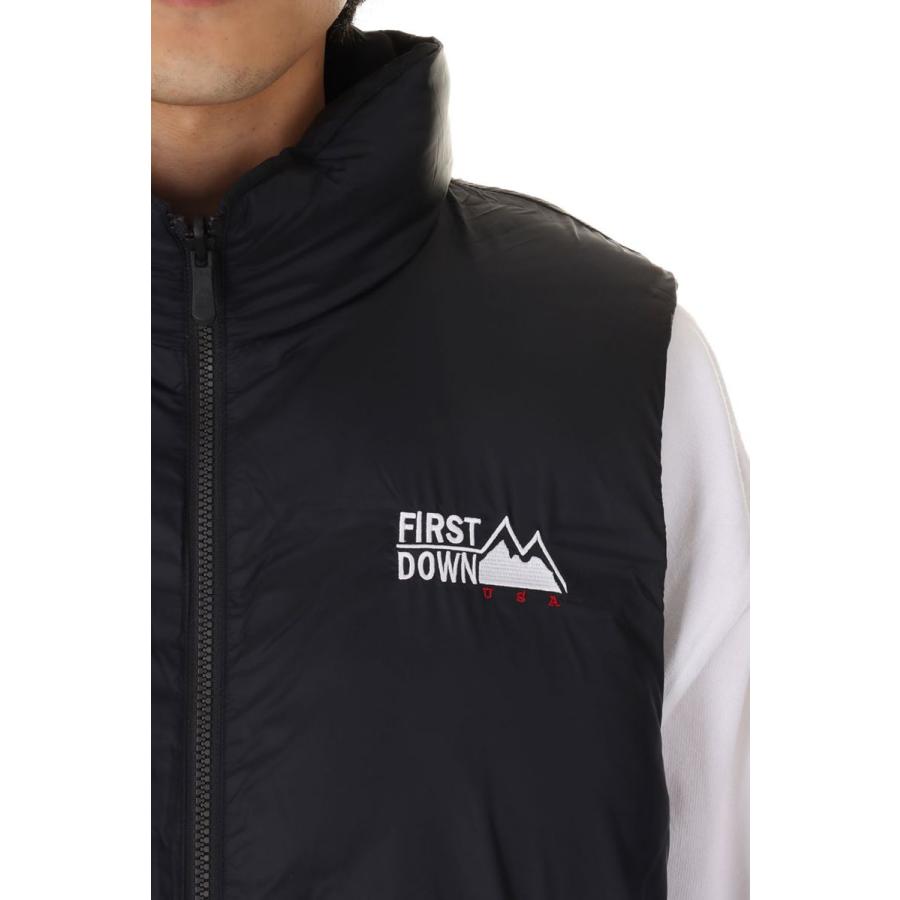 【P5倍】BUBBLE DOWN VEST MICROFT? -BLACK(F542002) [BP] First Down -Men-(ファースト・ダウン)First Down | FIRST DOWN | 08