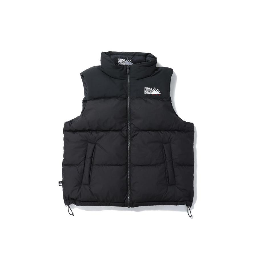 【P5倍】BUBBLE DOWN VEST MICROFT? -BLACK(F542002) [BP] First Down -Men-(ファースト・ダウン)First Down | FIRST DOWN | 09