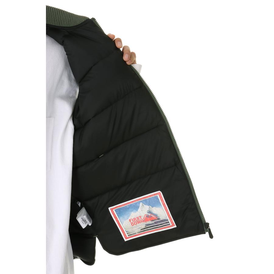 【P5倍 / SALE】RIB DOWN VEST DICROS? MAURI -KHAKI(F542007) [BP] First Down -Men-(ファースト・ダウン)First Down | FIRST DOWN | 05