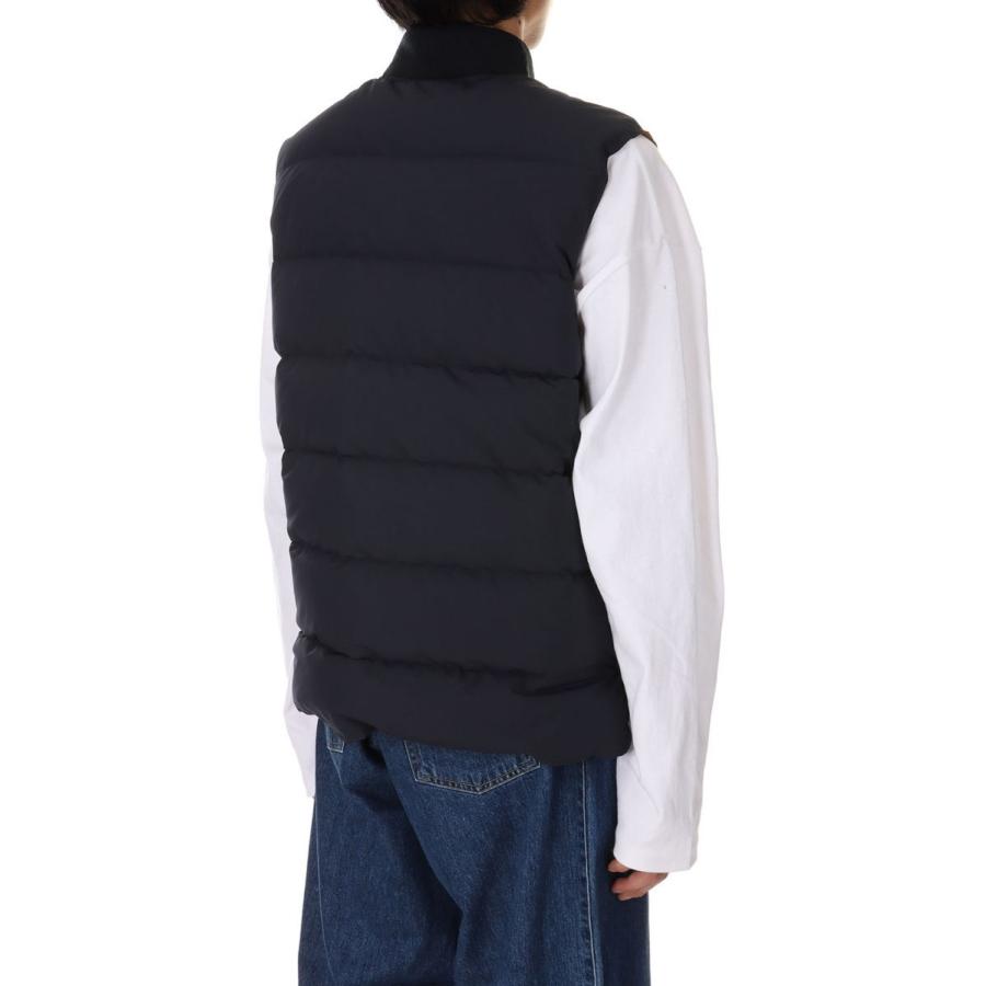 【P5倍】RIB DOWN VEST DICROS? MAURI -NAVY(F542007) [BP] First Down -Men-(ファースト・ダウン)First Down | FIRST DOWN | 02