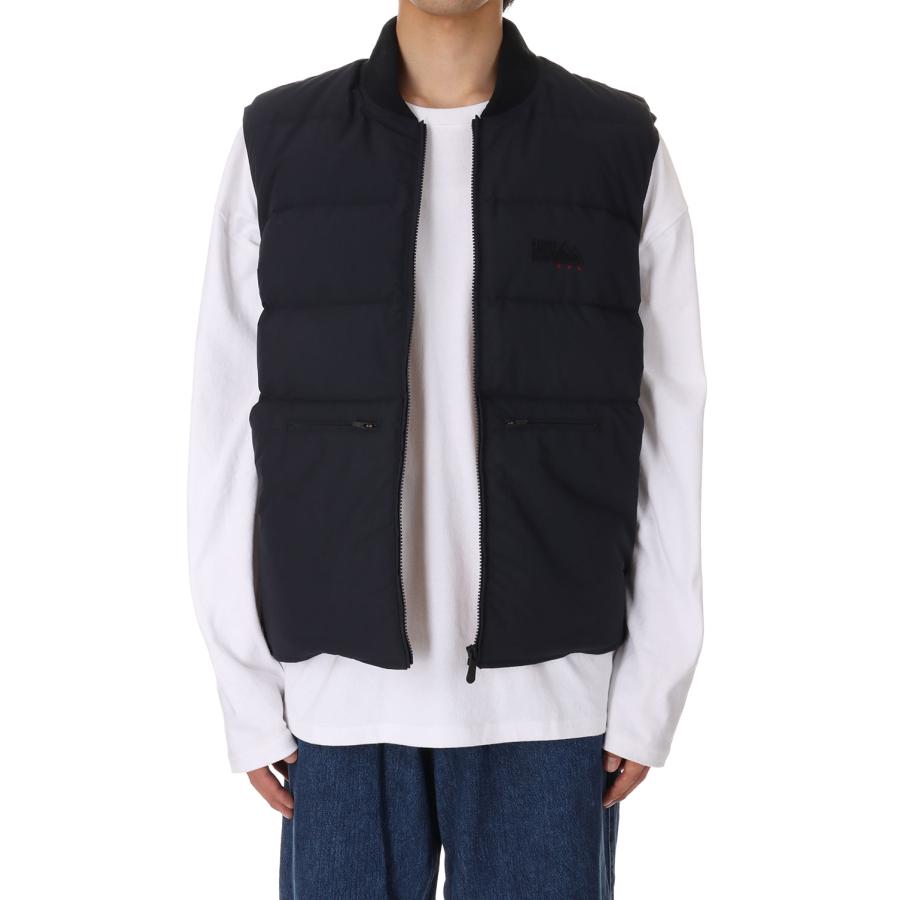 【P5倍 / SALE】RIB DOWN VEST DICROS? MAURI -NAVY(F542007) [BP] First Down -Men-(ファースト・ダウン)First Down | FIRST DOWN | 03