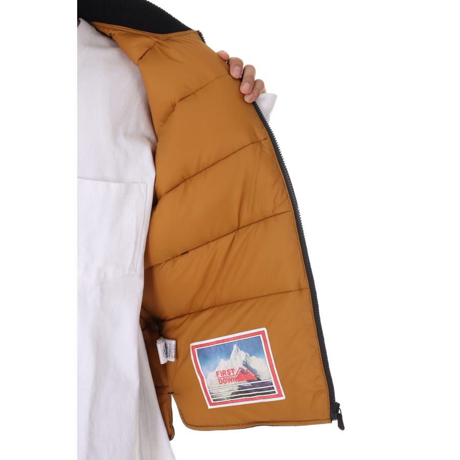 【P5倍 / SALE】RIB DOWN VEST DICROS? MAURI -NAVY(F542007) [BP] First Down -Men-(ファースト・ダウン)First Down | FIRST DOWN | 05