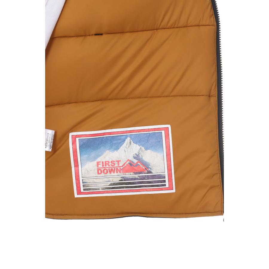 【P5倍 / SALE】RIB DOWN VEST DICROS? MAURI -NAVY(F542007) [BP] First Down -Men-(ファースト・ダウン)First Down | FIRST DOWN | 06