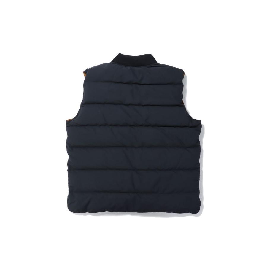 【P5倍】RIB DOWN VEST DICROS? MAURI -NAVY(F542007) [BP] First Down -Men-(ファースト・ダウン)First Down | FIRST DOWN | 08