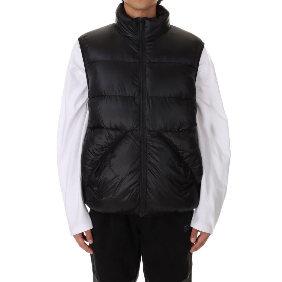【P5倍】DOWN VEST NYLON TAFFETA -BLACK(F542009) [BP] First Down -Men-(ファースト・ダウン)First Down | FIRST DOWN