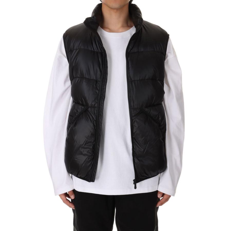 【P5倍】DOWN VEST NYLON TAFFETA -BLACK(F542009) [BP] First Down -Men-(ファースト・ダウン)First Down | FIRST DOWN | 03