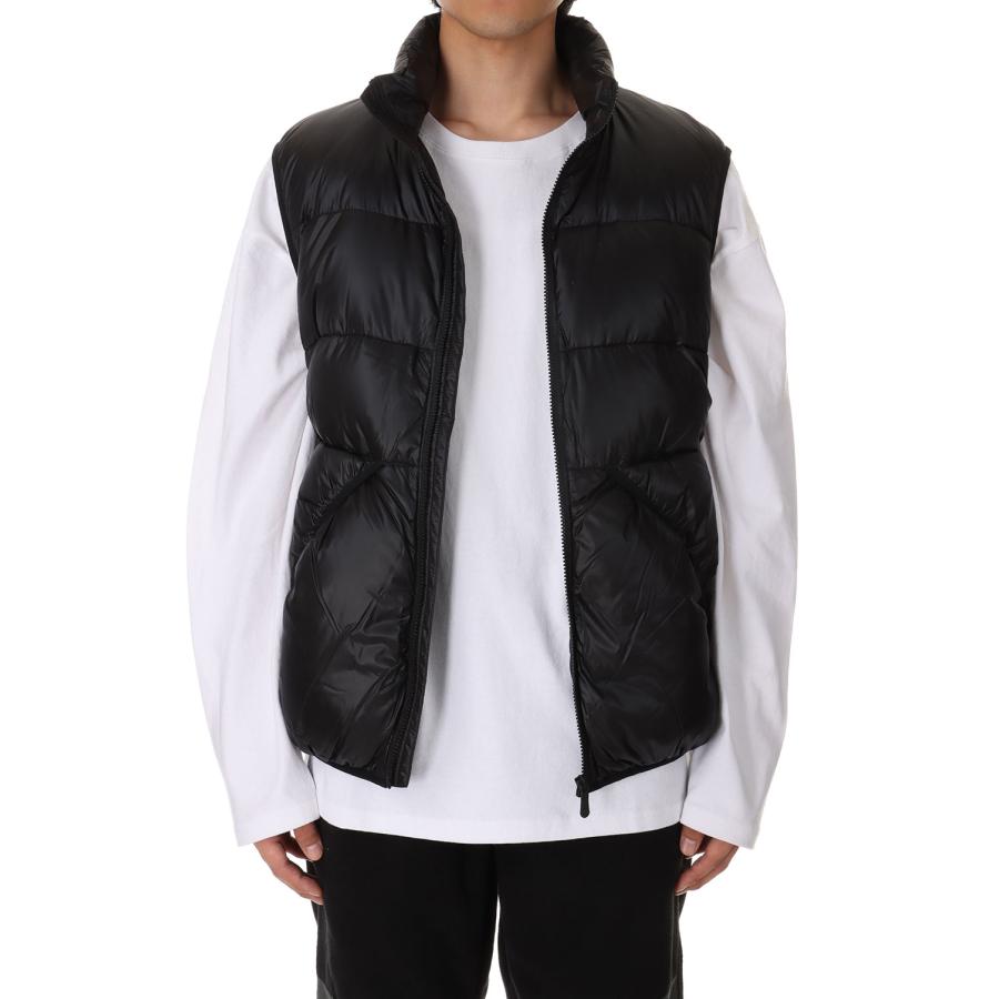 【P5倍 / SALE】DOWN VEST NYLON TAFFETA -BLACK(F542009) [BP] First Down -Men-(ファースト・ダウン)First Down | FIRST DOWN | 03