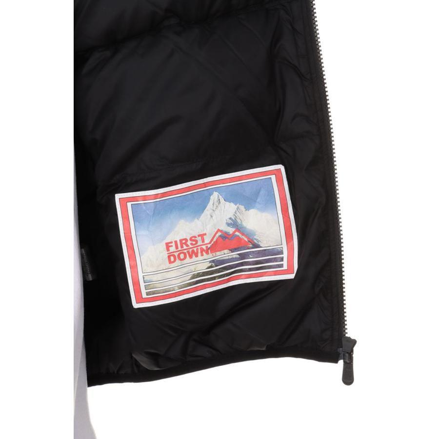 【P5倍】DOWN VEST NYLON TAFFETA -BLACK(F542009) [BP] First Down -Men-(ファースト・ダウン)First Down | FIRST DOWN | 06