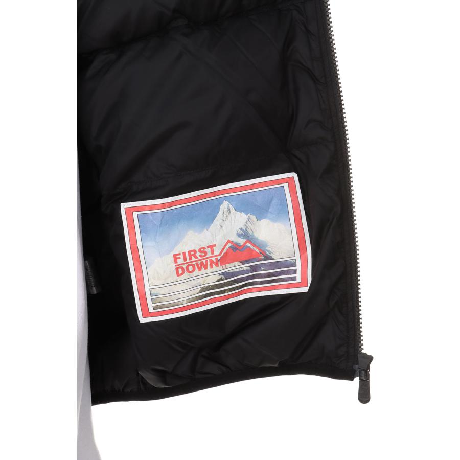 【P5倍 / SALE】DOWN VEST NYLON TAFFETA -BLACK(F542009) [BP] First Down -Men-(ファースト・ダウン)First Down | FIRST DOWN | 06