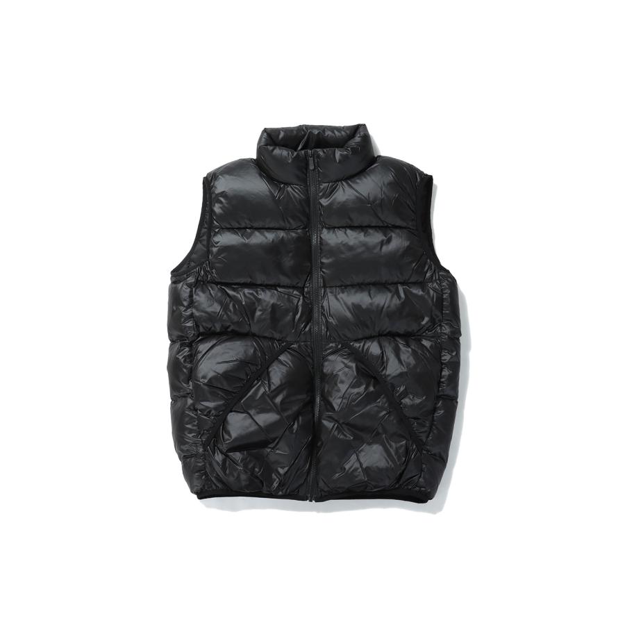 【P5倍 / SALE】DOWN VEST NYLON TAFFETA -BLACK(F542009) [BP] First Down -Men-(ファースト・ダウン)First Down | FIRST DOWN | 07
