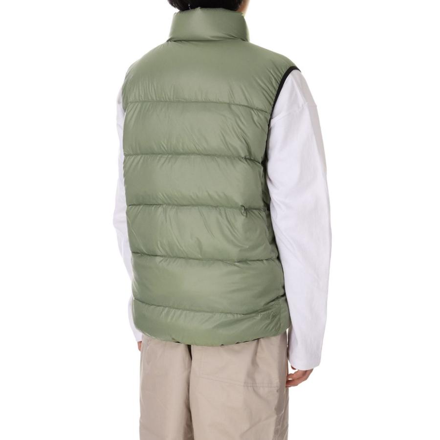 【P5倍】DOWN VEST NYLON TAFFETA -SAGE GREEN(F542009) [BP] First Down -Men-(ファースト・ダウン)First Down | FIRST DOWN | 02