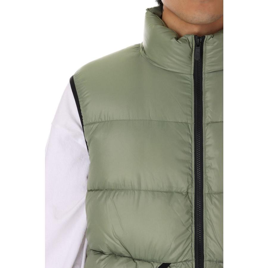 【P5倍】DOWN VEST NYLON TAFFETA -SAGE GREEN(F542009) [BP] First Down -Men-(ファースト・ダウン)First Down | FIRST DOWN | 04