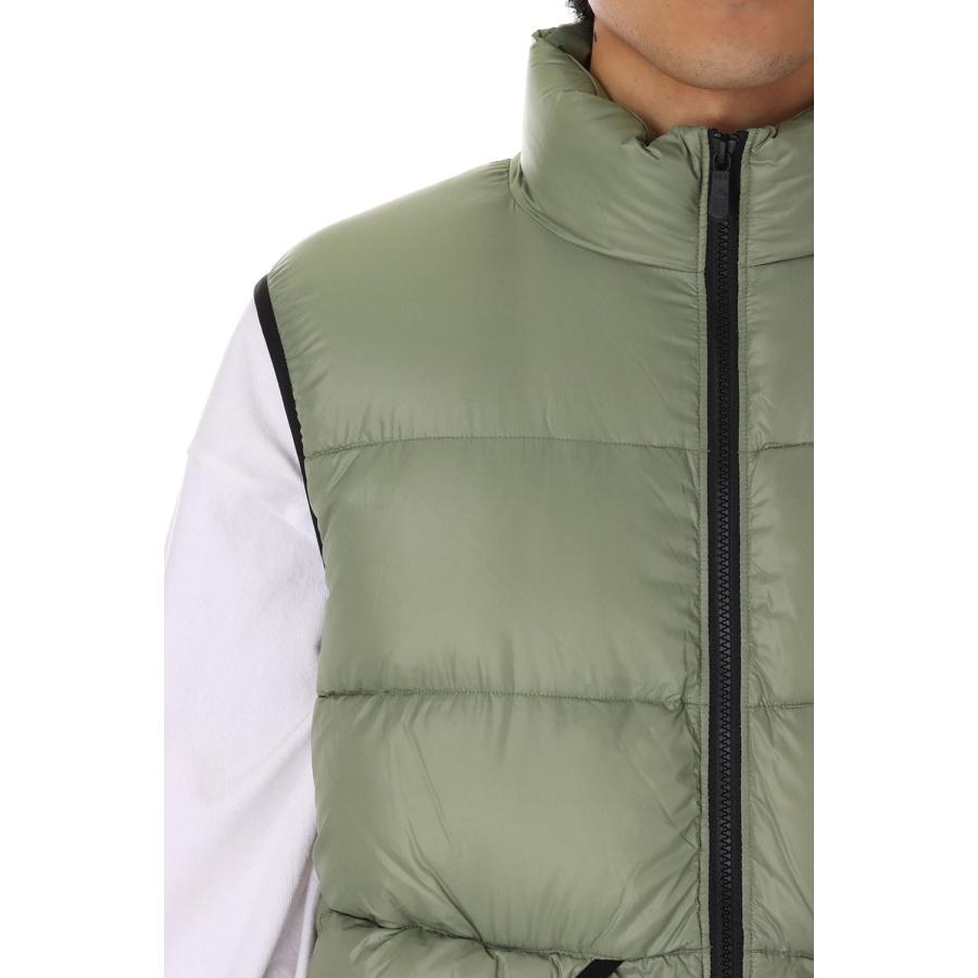 【P5倍】DOWN VEST NYLON TAFFETA -SAGE GREEN(F542009) [BP] First Down -Men-(ファースト・ダウン)First Down | FIRST DOWN | 04