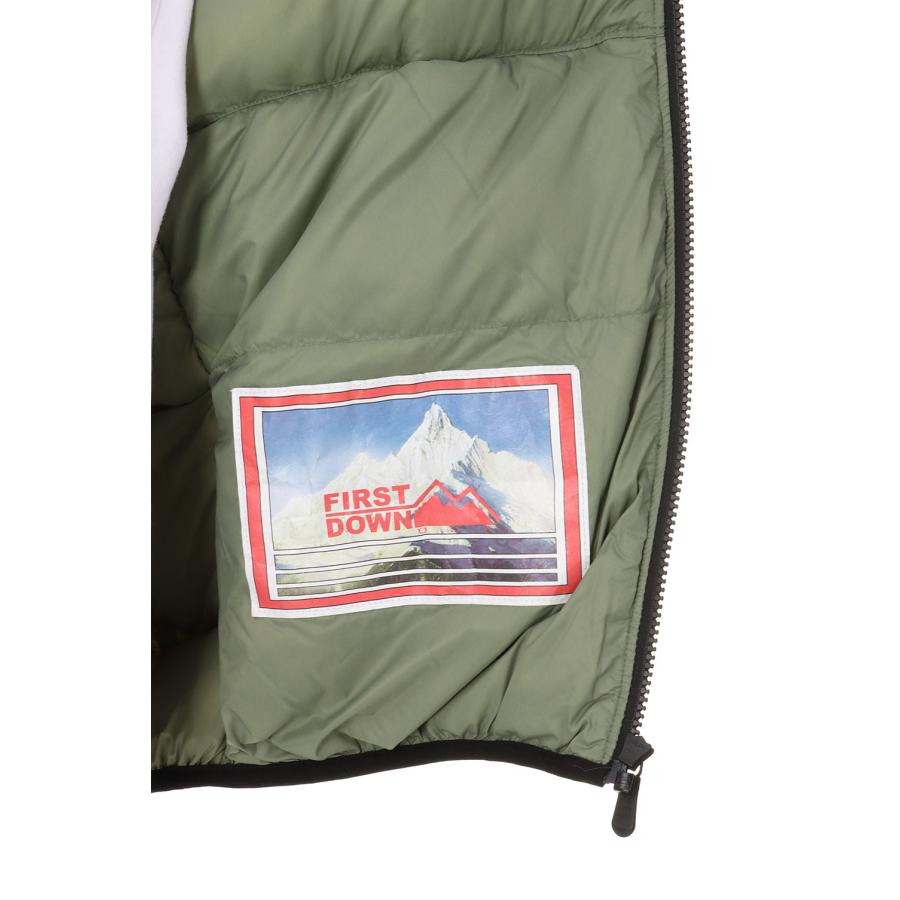 【P5倍】DOWN VEST NYLON TAFFETA -SAGE GREEN(F542009) [BP] First Down -Men-(ファースト・ダウン)First Down | FIRST DOWN | 06