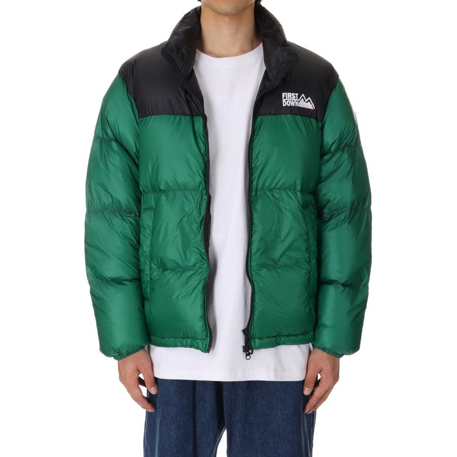 【P5倍 / SALE】LIGHT BUBBLE DOWN JKT 10D NYLON TAFFETA -GREEN(F542014) [BP] First Down -Men-(ファースト・ダウン)First Down | FIRST DOWN | 03