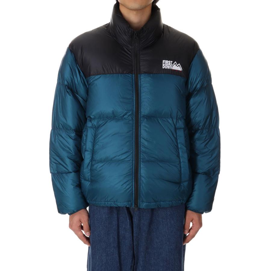 【P5倍】LIGHT BUBBLE DOWN JKT 10D NYLON TAFFETA -BLUE(F542014) [BP] First Down -Men-(ファースト・ダウン)First Down | FIRST DOWN | 01
