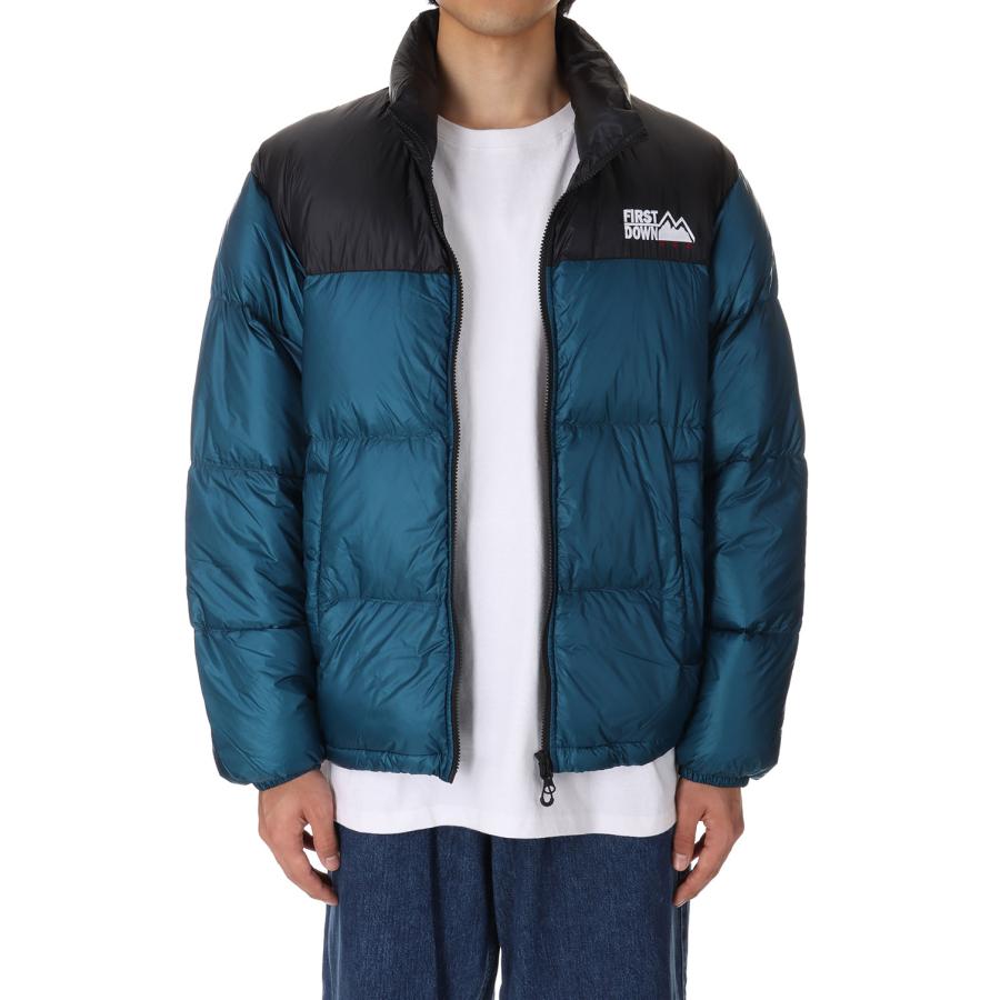【P5倍 / SALE】LIGHT BUBBLE DOWN JKT 10D NYLON TAFFETA -BLUE(F542014) [BP] First Down -Men-(ファースト・ダウン)First Down | FIRST DOWN | 03