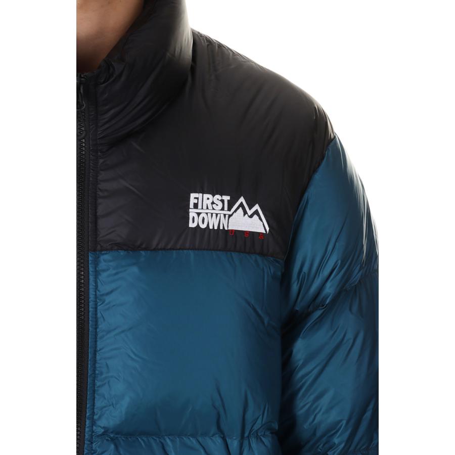 【P5倍 / SALE】LIGHT BUBBLE DOWN JKT 10D NYLON TAFFETA -BLUE(F542014) [BP] First Down -Men-(ファースト・ダウン)First Down | FIRST DOWN | 04