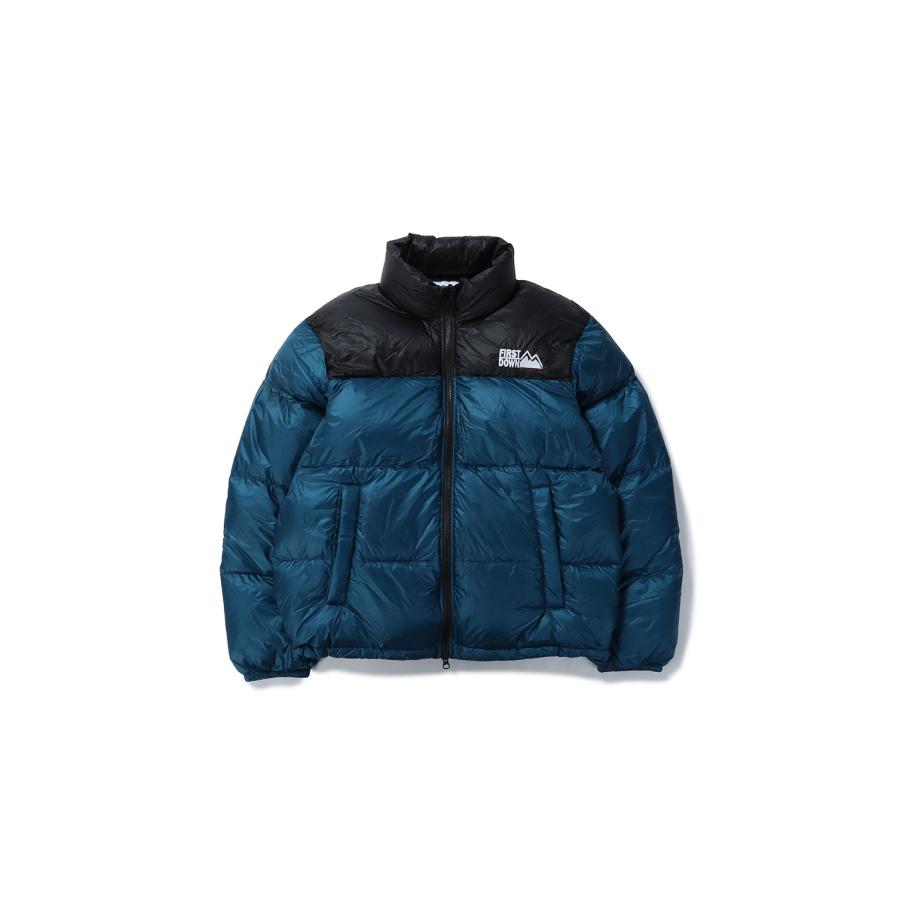 【P5倍 / SALE】LIGHT BUBBLE DOWN JKT 10D NYLON TAFFETA -BLUE(F542014) [BP] First Down -Men-(ファースト・ダウン)First Down | FIRST DOWN | 08