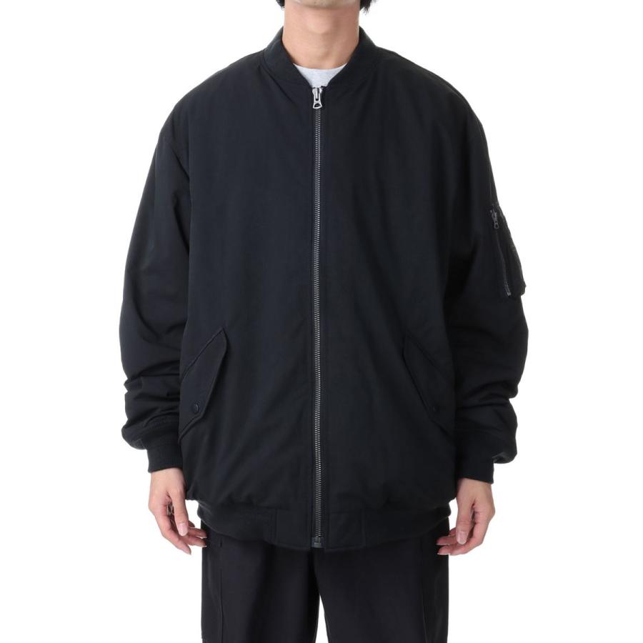 【P5倍 / SALE】Progress Flight Jacket - BLACK (EM23-10202) emulation(エミュレーション) |  | 01