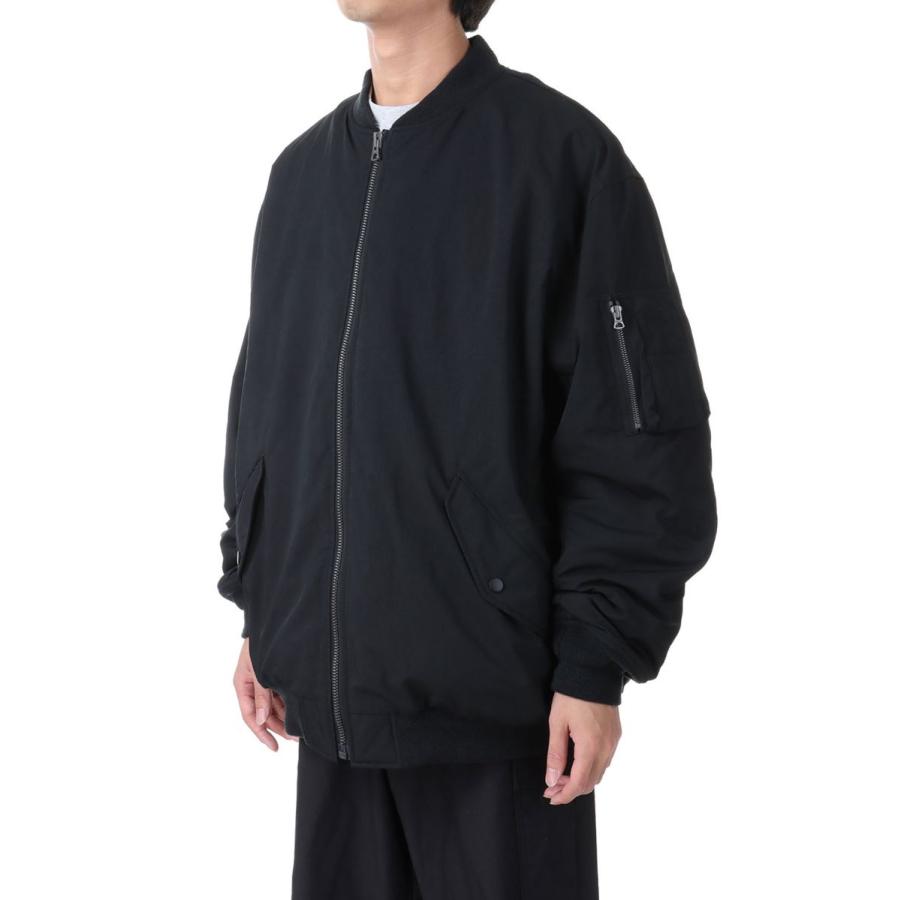 【P5倍 / SALE】Progress Flight Jacket - BLACK (EM23-10202) emulation(エミュレーション) |  | 02