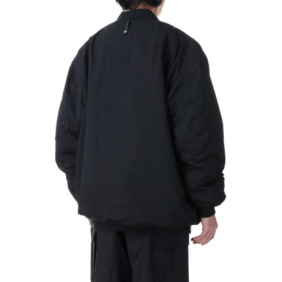 【P5倍 / SALE】Progress Flight Jacket - BLACK (EM23-10202) emulation(エミュレーション) |  | 03