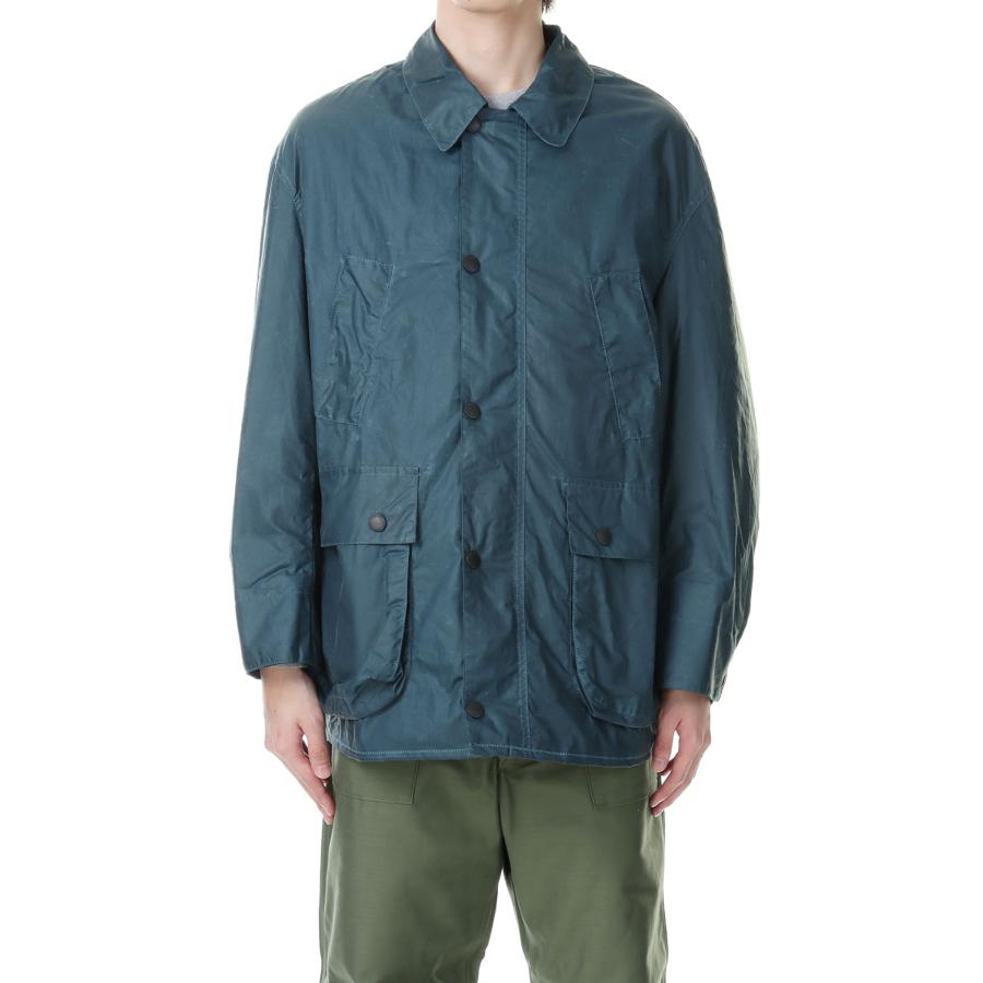 【P5倍 / SALE】OVERSIZED LANDOWNER JACKET - TEAL BLUE (A3038FJM103) JOHN PARTRIDGE(ジョン パートリッジ) | 