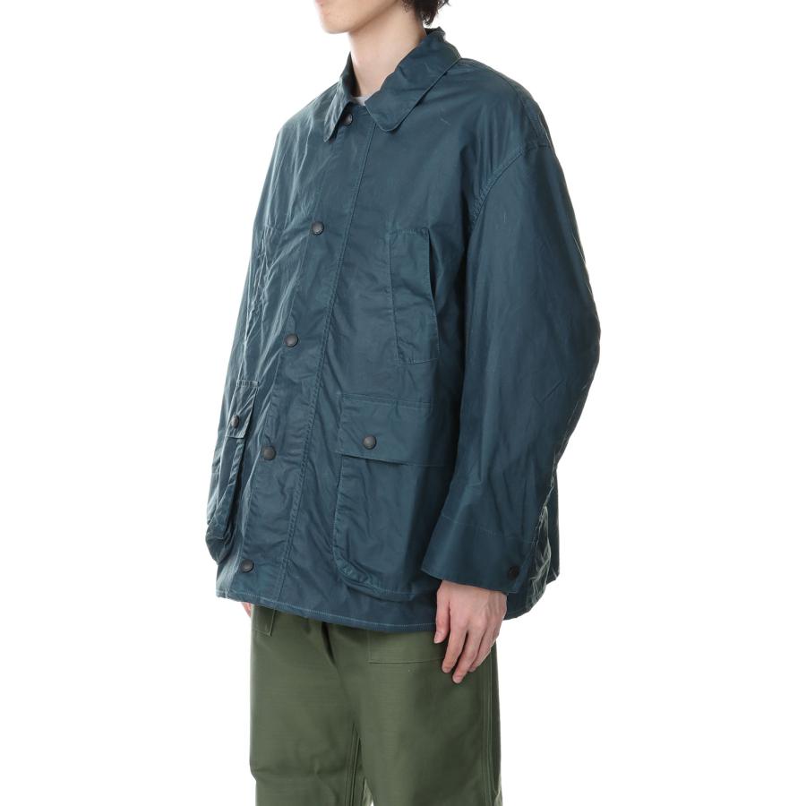 【P5倍 / SALE】OVERSIZED LANDOWNER JACKET - TEAL BLUE (A3038FJM103) JOHN PARTRIDGE(ジョン パートリッジ) |  | 01