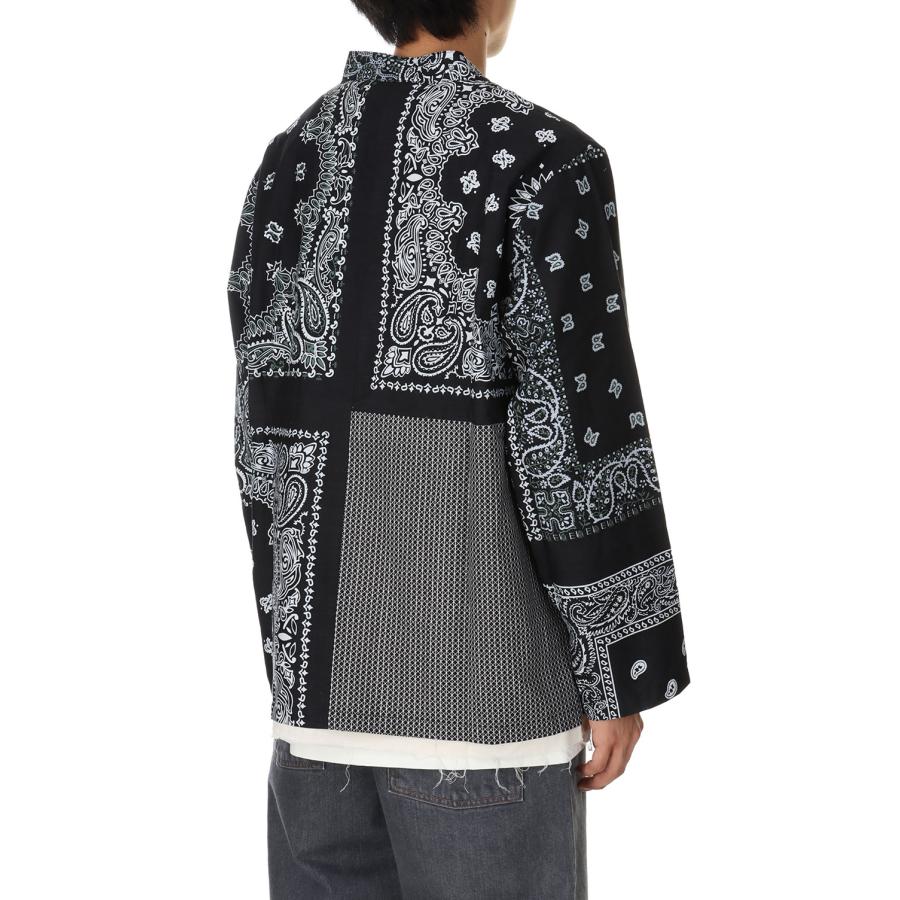 【P5倍 / SALE】BANDANA PATCHWORK CONCHO JACKET(COTDPT-332)-BLACK- Children of the discordance(チルドレンオブザディスコーダンス) | Children of the discordance | 02
