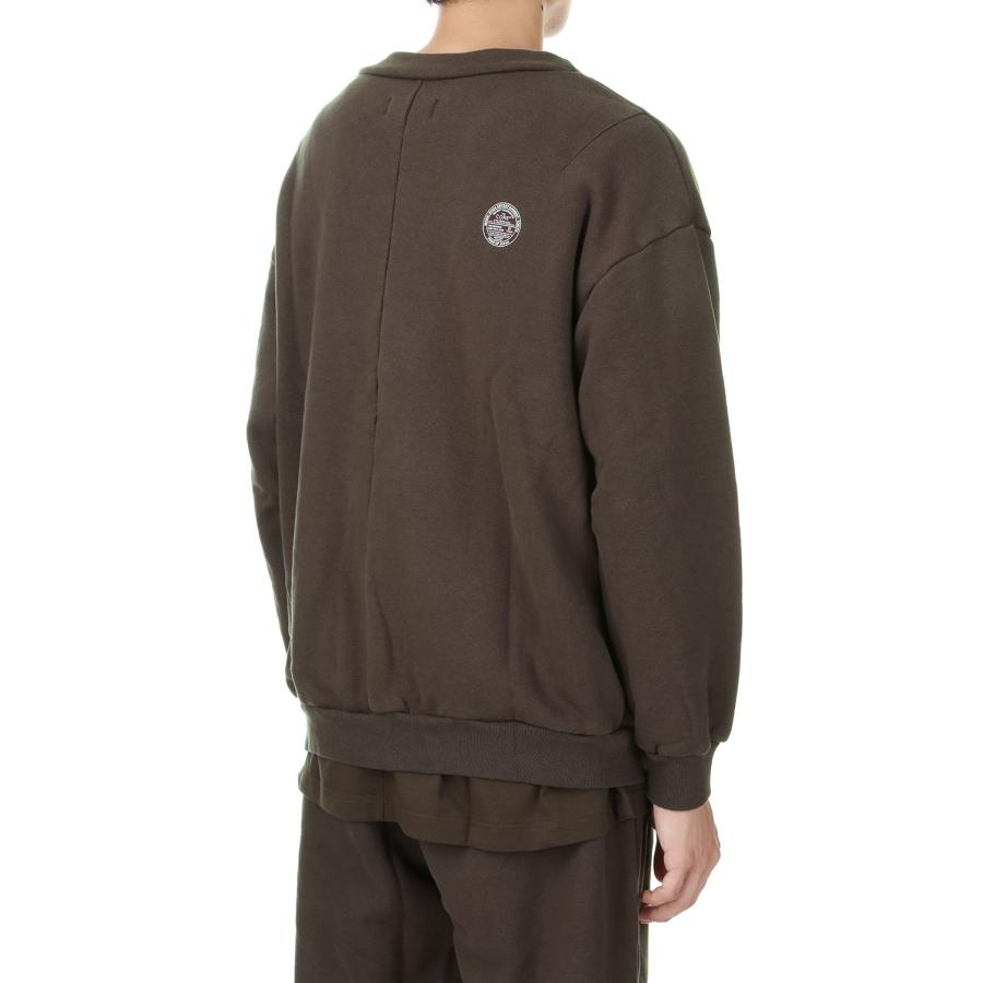 【P5倍 / SALE】THE CORE IDEAL SWEAT CARDIGAN(23AW-CORE-003)-BROWN- MAGIC STICK(マジックスティック) | MAGIC STICK | 02