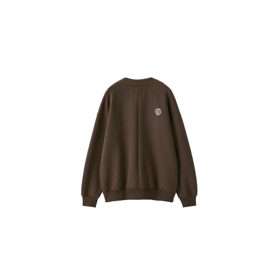 【P5倍 / SALE】THE CORE IDEAL SWEAT CARDIGAN(23AW-CORE-003)-BROWN- MAGIC STICK(マジックスティック) | MAGIC STICK | 07